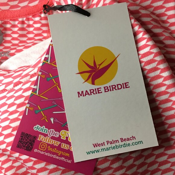 MARIE BIRDIE "Amore" Lightweight Golf Top - Rose Pink - NEW WITH TAGS! - Picture 10 of 13